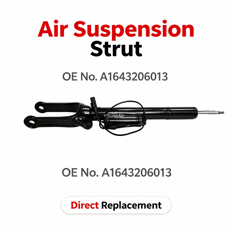 A1643206013 Front Air Suspension Shock Absorber Mercedes Benz W164 X164 GL ML A1643204313 A1643204613 A1643205813 Airmatic Suspension With ADS