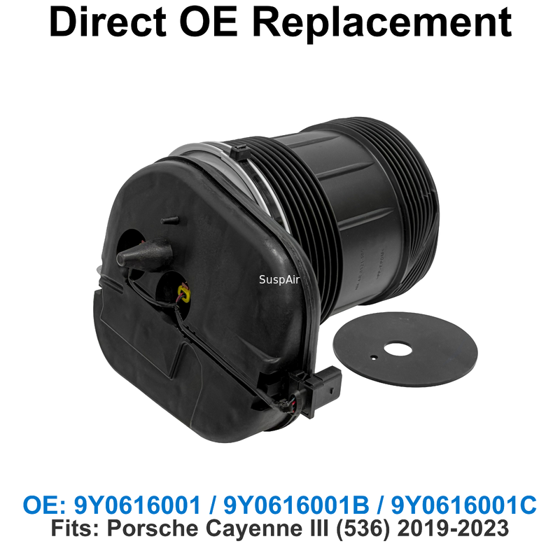 9Y0616001 / 9Y0616001B / 9Y0616001C Rear Left Air Spring Bag For Porsche Cayenne 9YA
