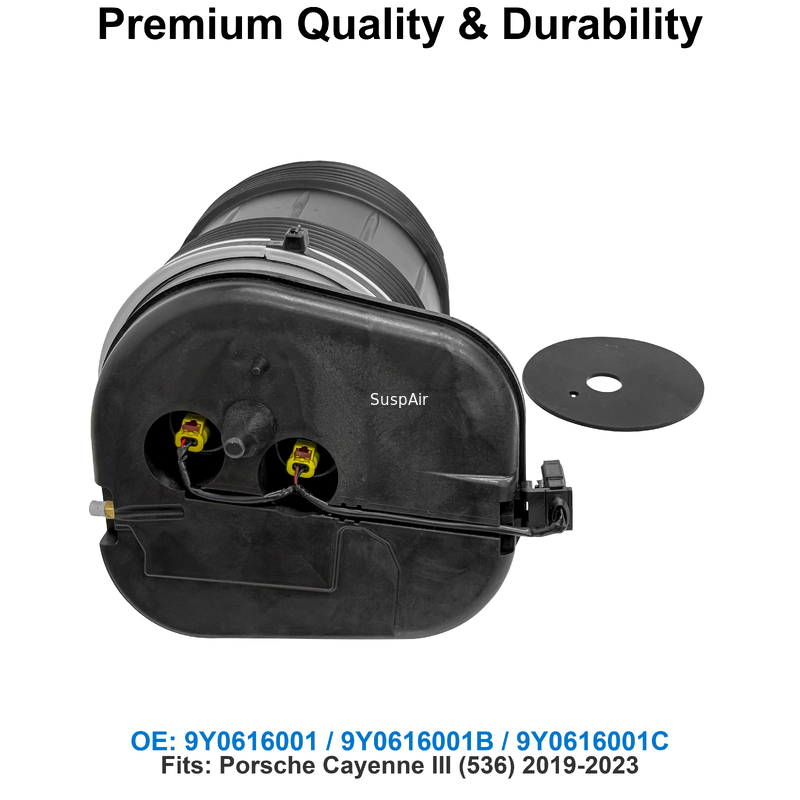 9Y0616001 / 9Y0616001B / 9Y0616001C Rear Left Air Spring Bag For Porsche Cayenne 9YA