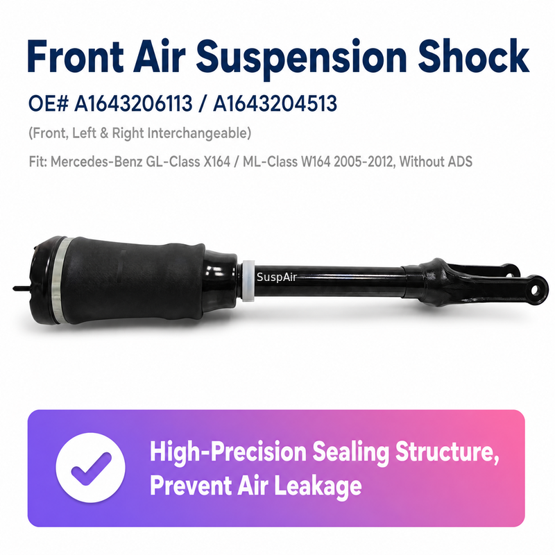 A1643204313 Front Air Suspension Shock for Mercedes-Benz W164 X164  Assembly Without ADS