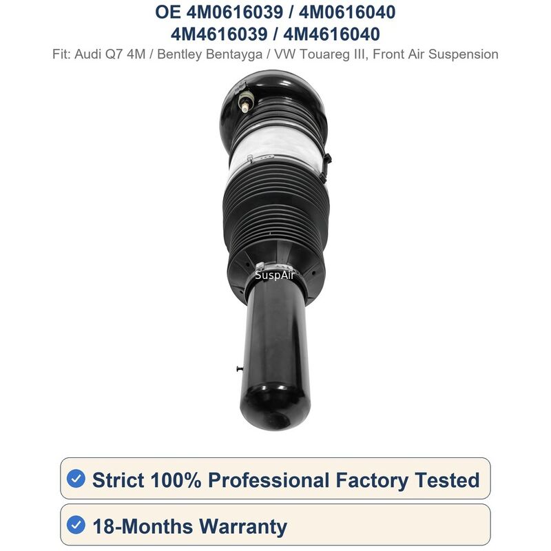 4M0616039 4M4616040 Front Air Suspension Strut Shock Absorber Assembly For Q7 Touareg Bentayga