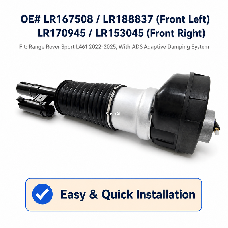 2022-2026 Range Rover Sport L461 Electric Front Air Suspension Shock With ADS LR167508 LR188837