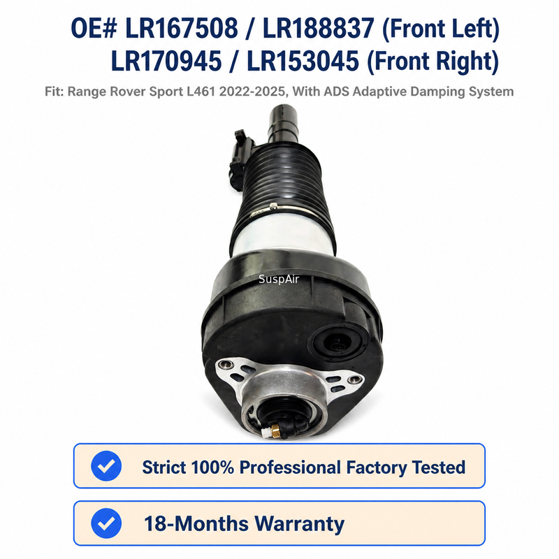 2022-2026 Range Rover Sport L461 Electric Front Air Suspension Shock With ADS LR167508 LR188837