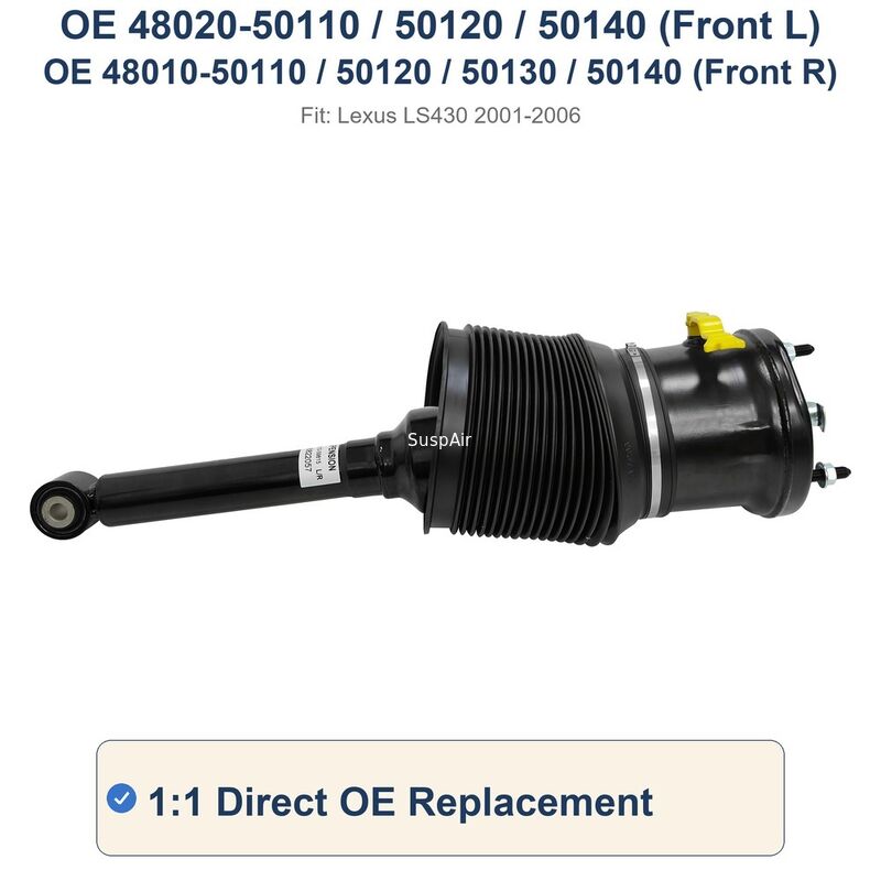Front Air Suspension Strut For Lexus LS430 UCF30 2001-2006 48010-50110 48020-50110 Left Right