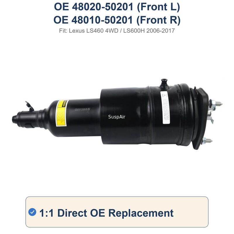 48010-50201 48010-50203 Front Air Suspension Strut Lexus LS600h LS460 AWD 2006-2017
