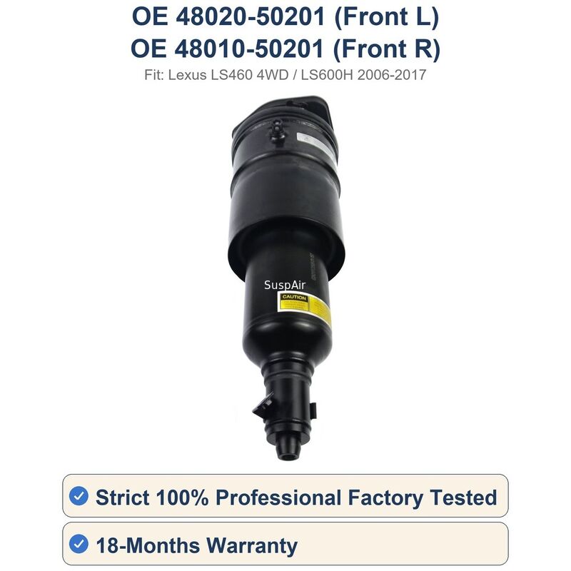48010-50201 48010-50203 Front Air Suspension Strut Lexus LS600h LS460 AWD 2006-2017