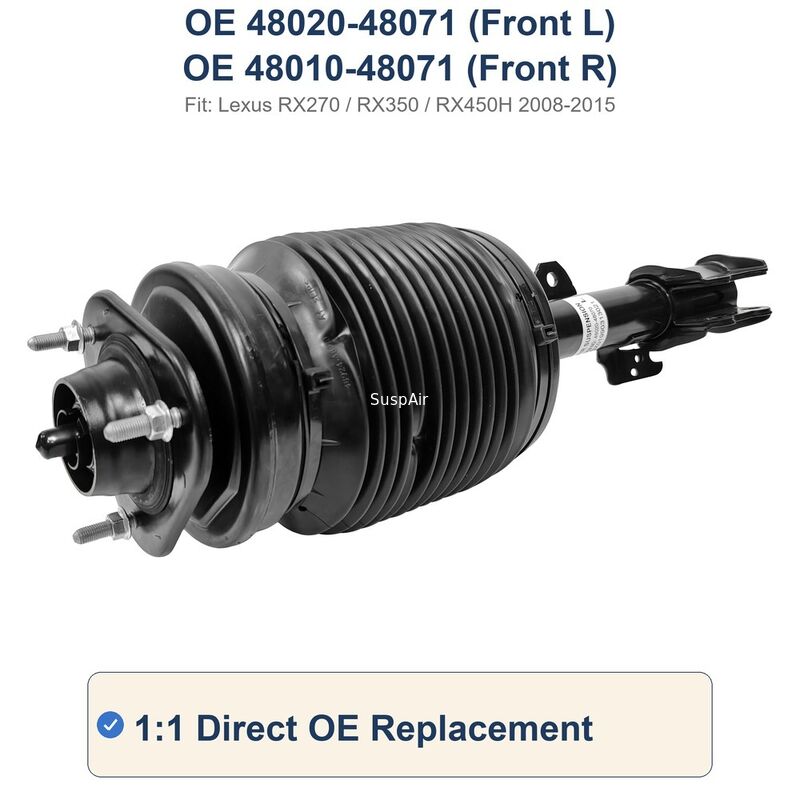 Lexus RX270 RX350 RX450h Front Air Spring Shock Absorber Assembly 48020-48071 48010-48071 OEM
