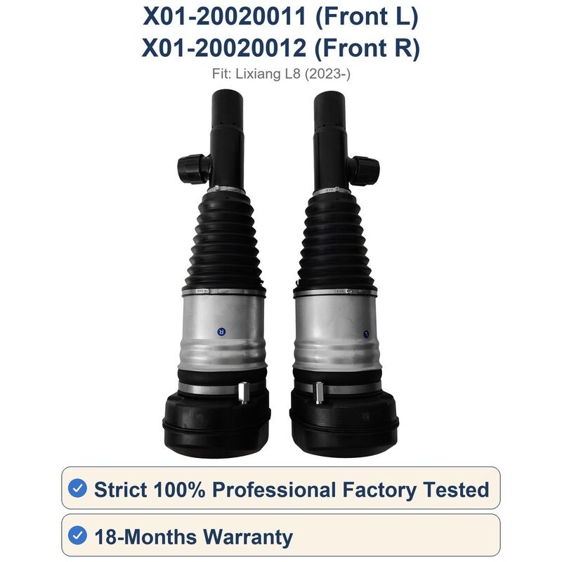 Front Air Suspension Shock With CDC Damping Li Auto LIXIANG L8 X01-X02-20020011 X02-20020012