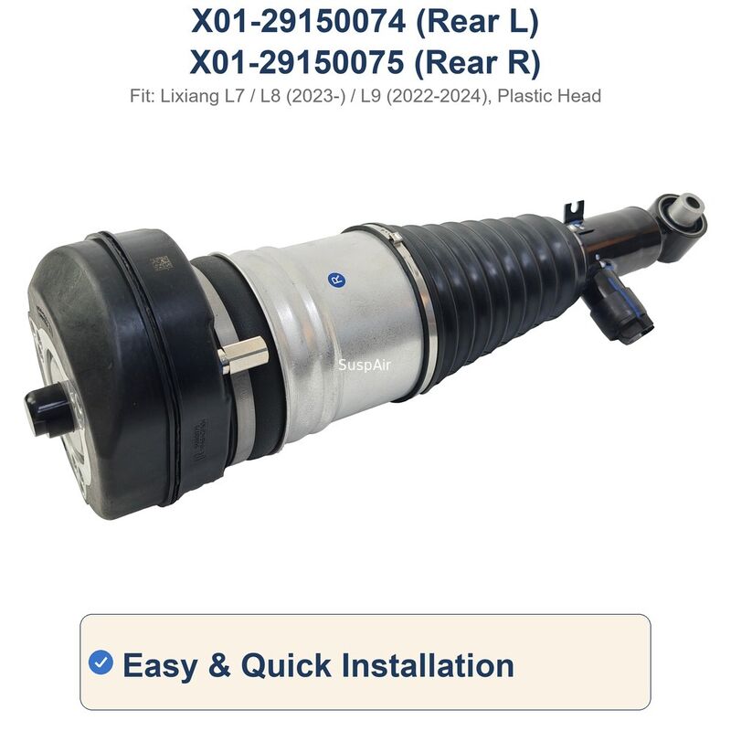 Rear Air Suspension Shock With CDC Damping Li Auto LIXIANG  L9 L8 L7 X01-29150074 X01-29150075