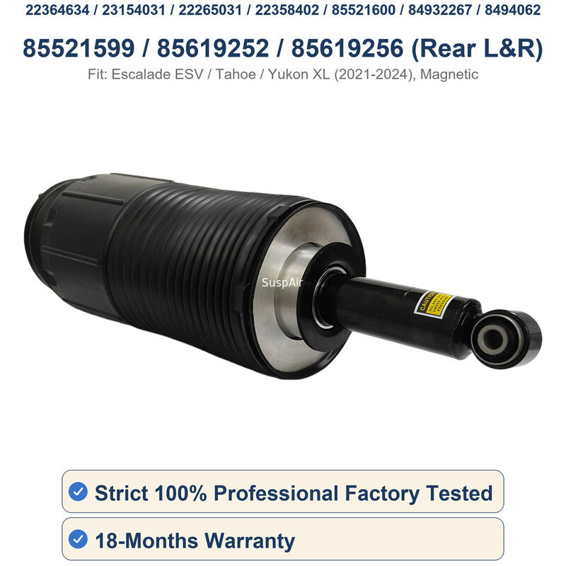 Cadillac Escalade ESV Chevrolet Tahoe GMC Yukon XL Rear Air Suspension Shock 2021-2024 OEM