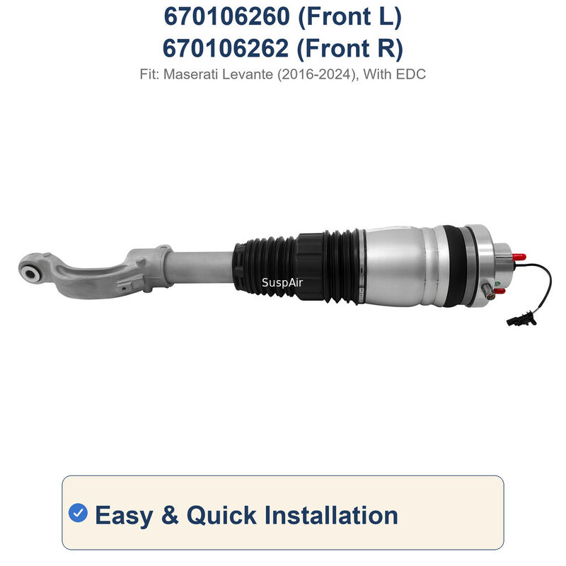 Front Air Suspension Strut With EDC For Maserati Levante 2016-2024 70100717 670100718