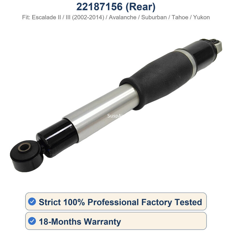 Rear Air Suspension Strut For Cadillac Escalade Tahoe Suburban Yukon Avalanche Without Magnetic Ride