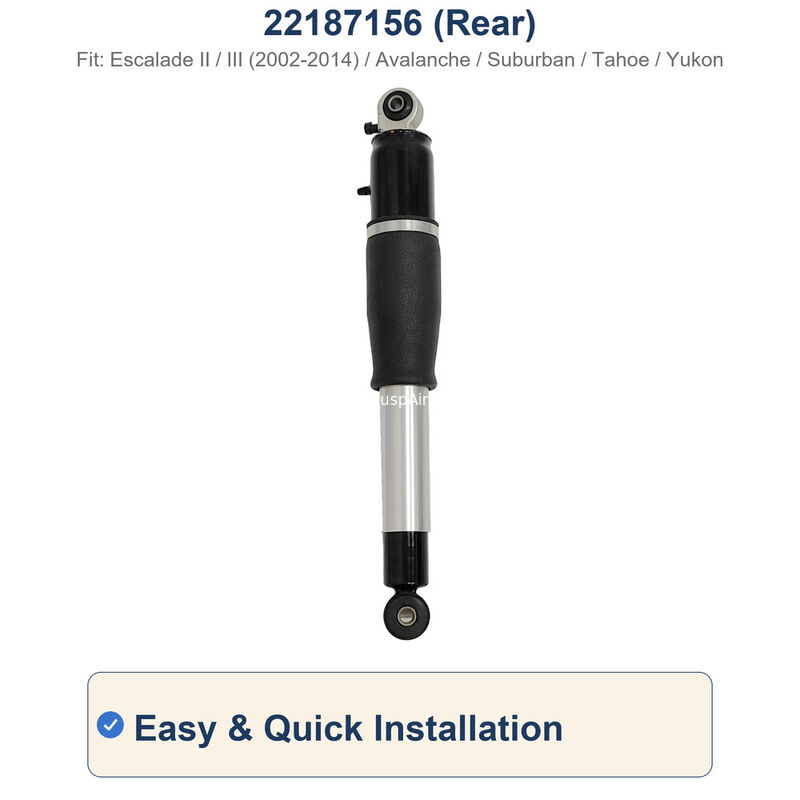 Rear Air Suspension Strut For Cadillac Escalade Tahoe Suburban Yukon Avalanche Without Magnetic Ride