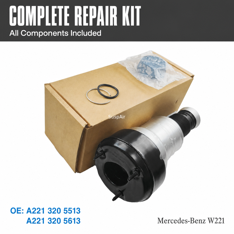 A2213205513  A2213205613 Rear Air Suspension Repair Kit For Mercedes-Benz W221 S-Class / C216 CL-Class