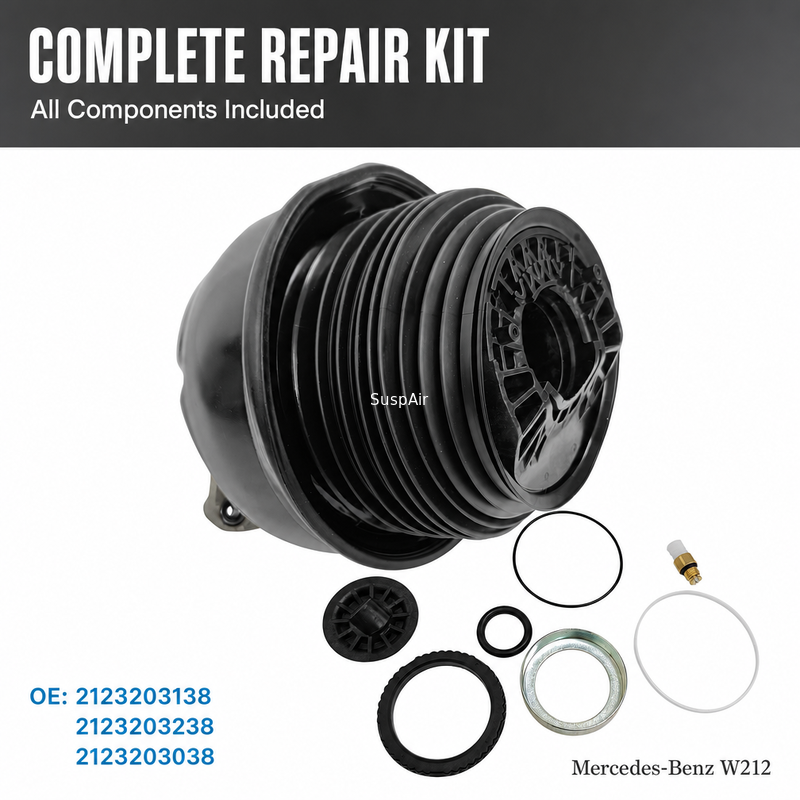 2123203138 2123203238 2123203038 Front Air Suspension Repair Kit For Mercedes-Benz W212 E-Class / W218 CLS-Class