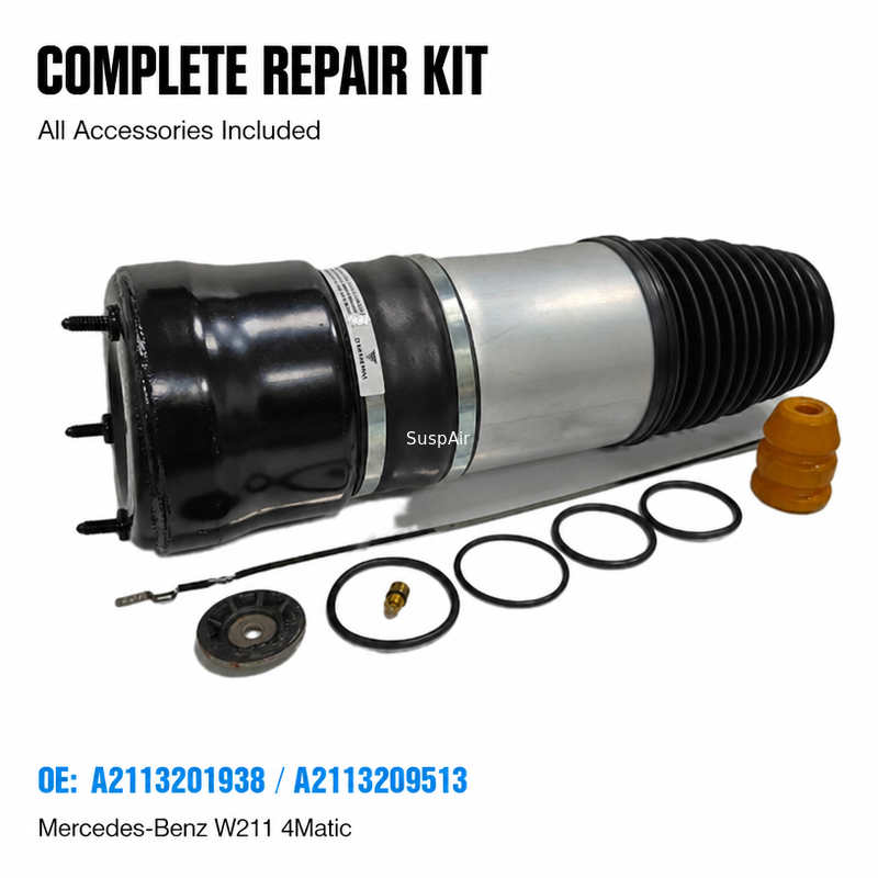 A2113201938 A2113209513 Front Air Suspension Repair Kit For Mercedes-Benz W211 E-Class / W219 CLS-Class 4 Matic