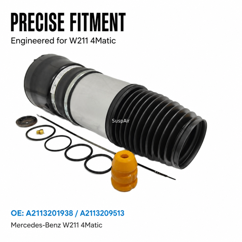 A2113201938 A2113209513 Front Air Suspension Repair Kit For Mercedes-Benz W211 E-Class / W219 CLS-Class 4 Matic