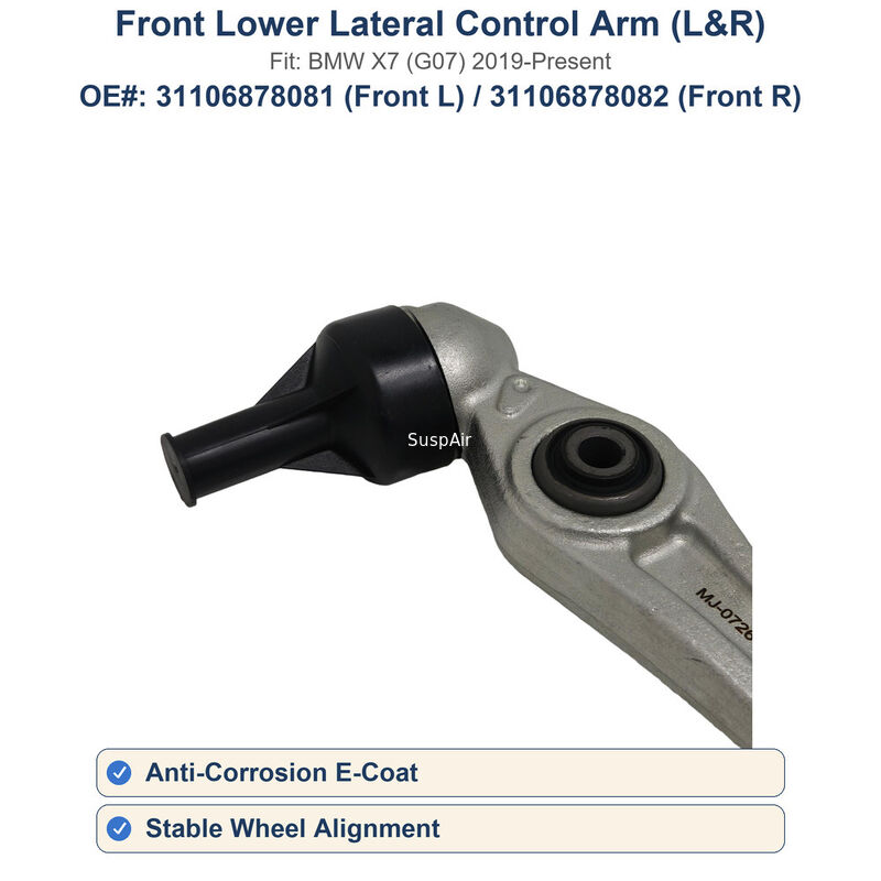 Front Lower Lateral Control Arm Left Right For BMW X7 G07 2019- 31106878081 31106878082