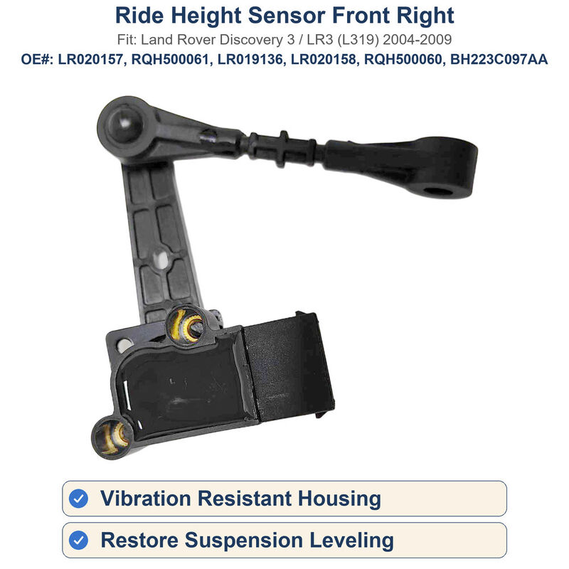 Level Sensor Front Right For Land Rover Discovery 3 LR3 L319 LR020157 LR019136 RQH500060