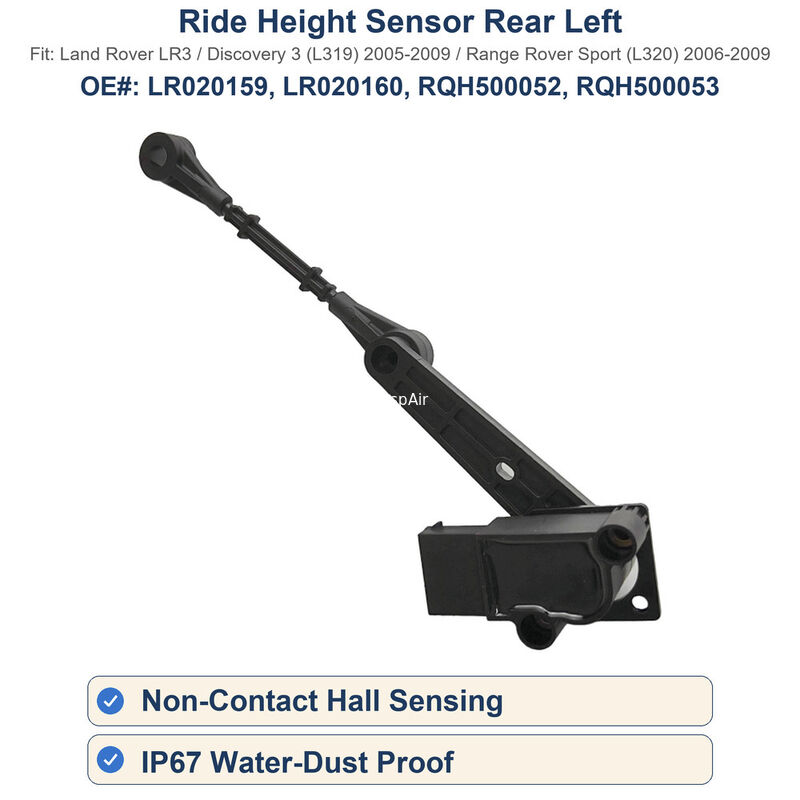 Rear Level Sensor For Land Rover Discovery 3 LR3 Range Rover Sport LR020159 RQH500052