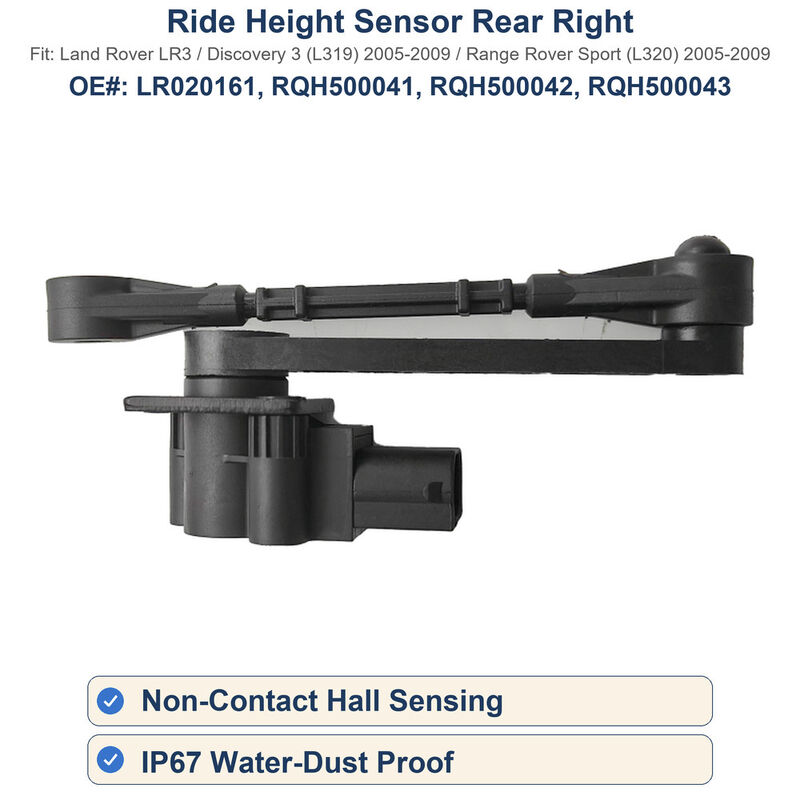 Air Suspension Level Sensor Rear Right For Land Rover Discovery 3 LR3 Range Rover Sport LR020161 RQH500041