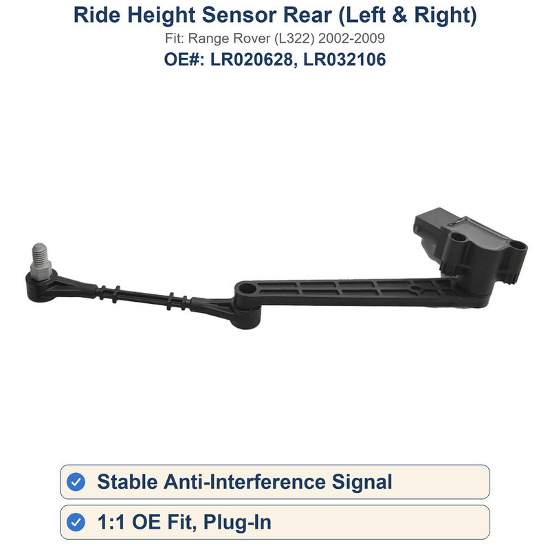 Ride Height Sensor Rear Axle Range Rover L322 2002-2012 LR020628 LR032106 RQH500441 RQH500450