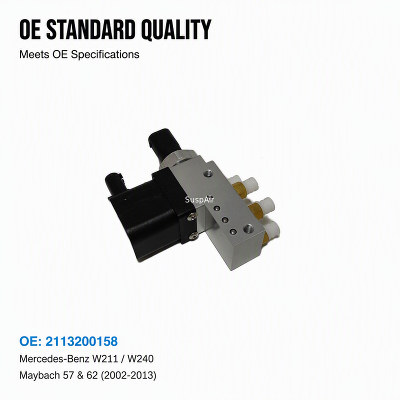 2113200158 Air Suspension Valve Block For Mercedes-Benz W211 W240 Maybach 57 62 CE Certified