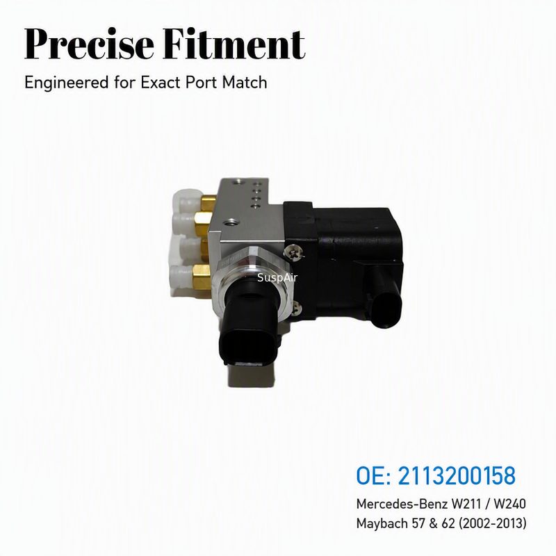 2113200158 Air Suspension Valve Block For Mercedes-Benz W211 W240 Maybach 57 62 CE Certified