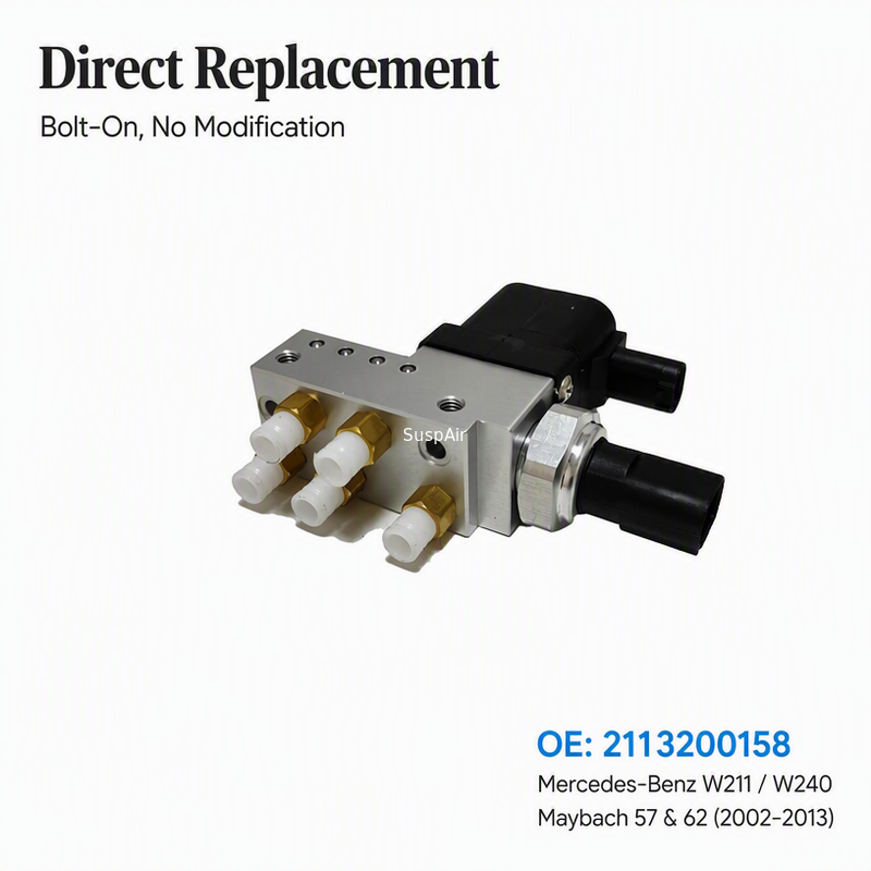 2113200158 Air Suspension Valve Block For Mercedes-Benz W211 W240 Maybach 57 62 CE Certified