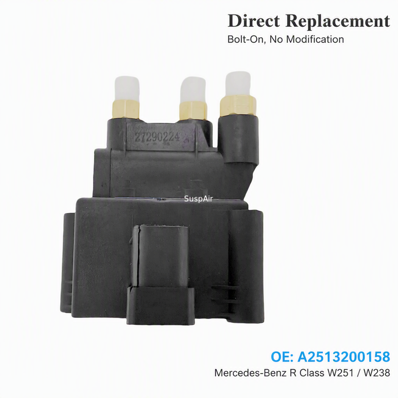A2513200158 Air Suspension Solenoid Valve Block For Mercedes-Benz R Class W251 W238