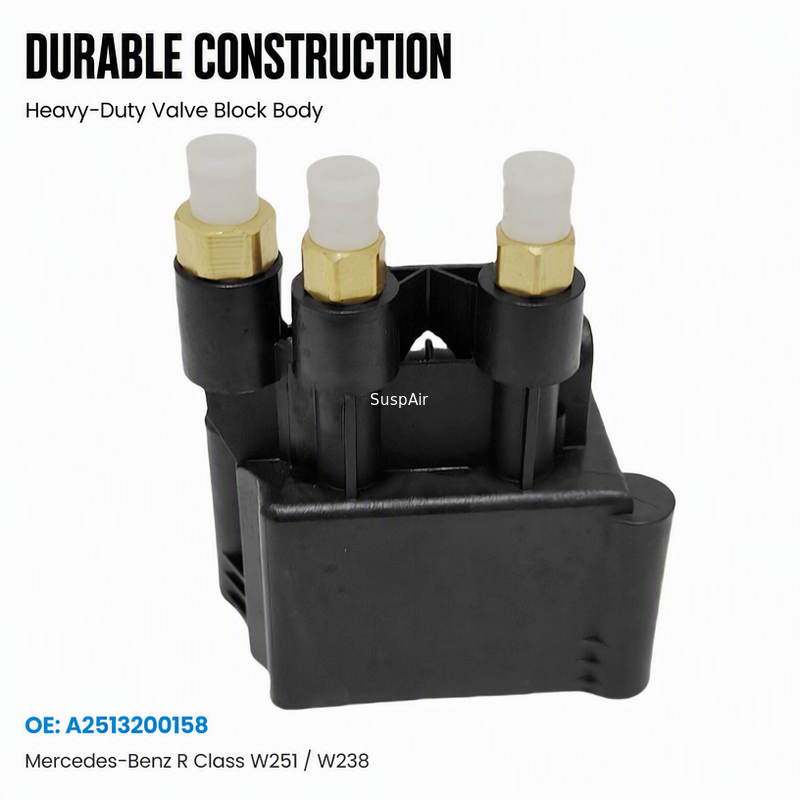 A2513200158 Air Suspension Solenoid Valve Block For Mercedes-Benz R Class W251 W238