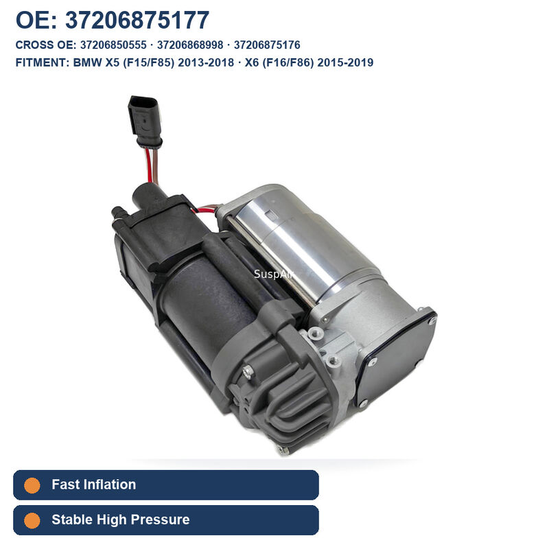 OEM ODM BMW Air Suspension Compressor X5 F15 2013-2018 X6 F16 OE 37206875177 37206850555