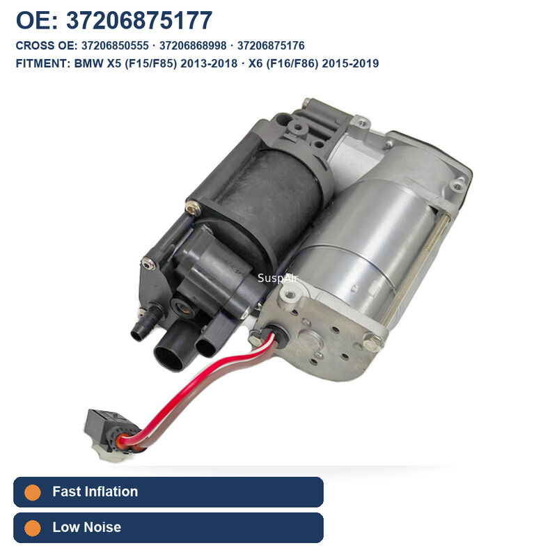 OEM ODM BMW Air Suspension Compressor X5 F15 2013-2018 X6 F16 OE 37206875177 37206850555