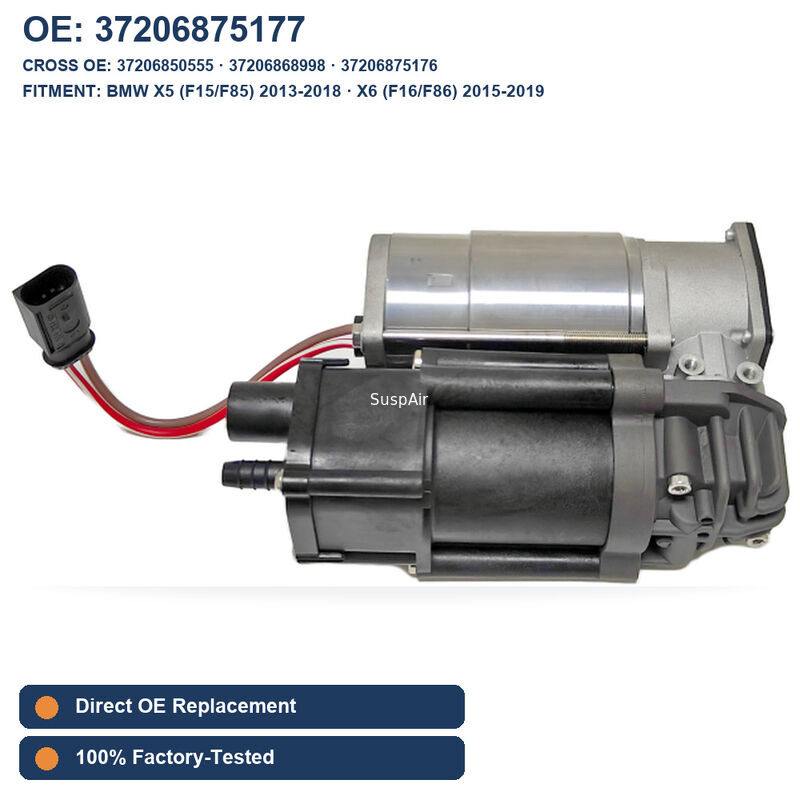 OEM ODM BMW Air Suspension Compressor X5 F15 2013-2018 X6 F16 OE 37206875177 37206850555