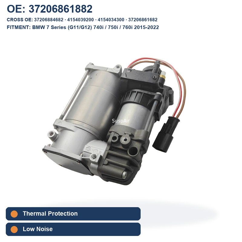 BMW Basic Air Suspension Compressor 7 Series G11 G12 2015-2022 OE 37206861882