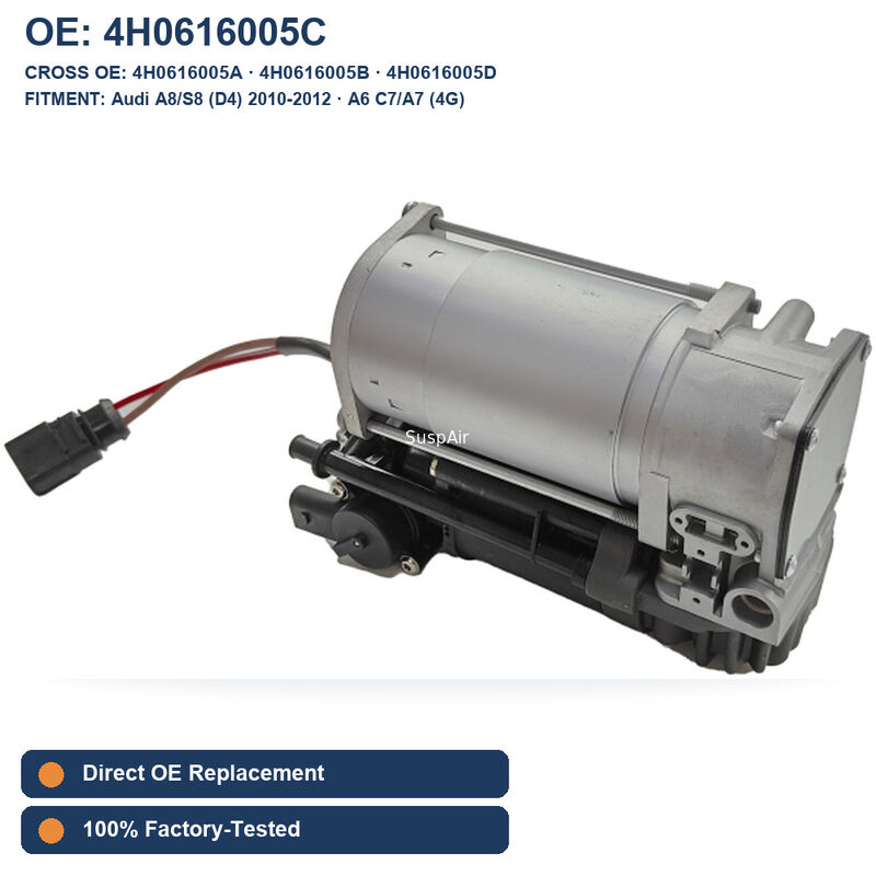 Air Suspension Compressor Audi A8 D4 4H0616005C A8 S8 2010-2012 Bentley Mulsanne