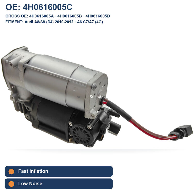 Air Suspension Compressor Audi A8 D4 4H0616005C A8 S8 2010-2012 Bentley Mulsanne