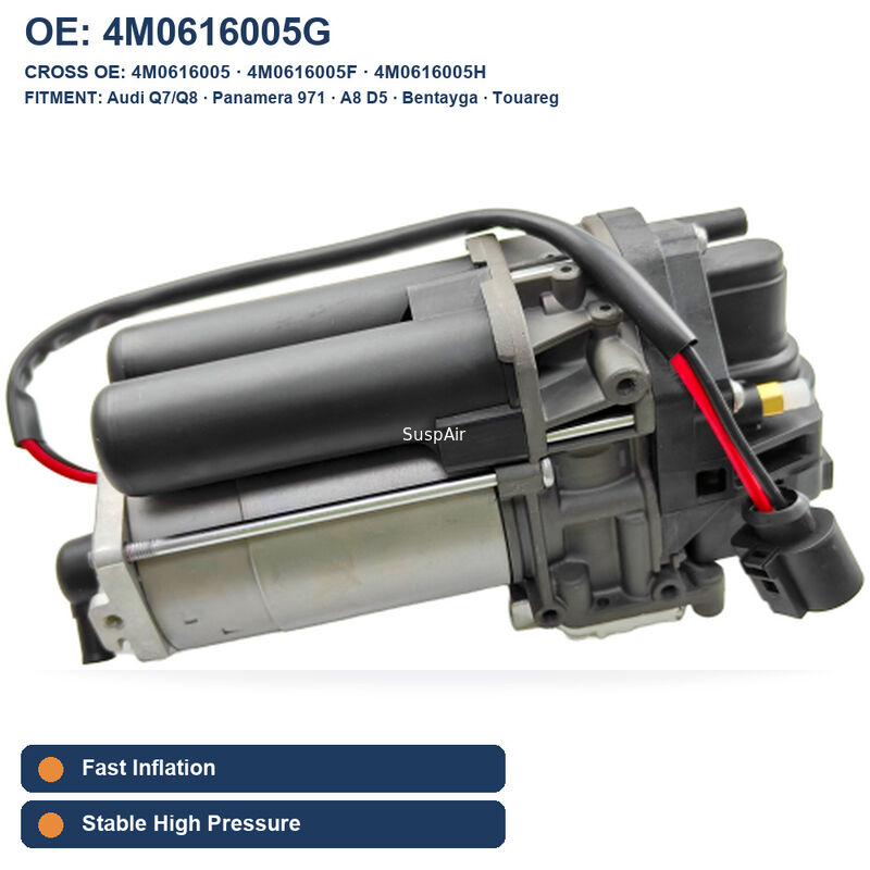 Air Suspension Compressor MLB Evo Q7 4M A8 D5 Panamera 971 Touareg Bentayga 4M0616005G