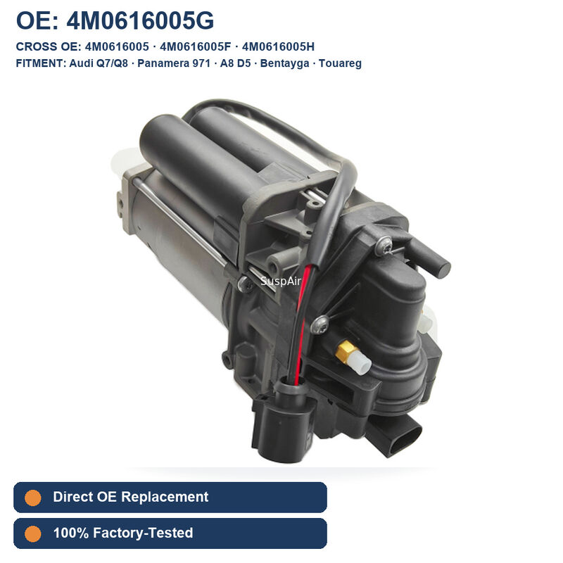 Air Suspension Compressor MLB Evo Q7 4M A8 D5 Panamera 971 Touareg Bentayga 4M0616005G