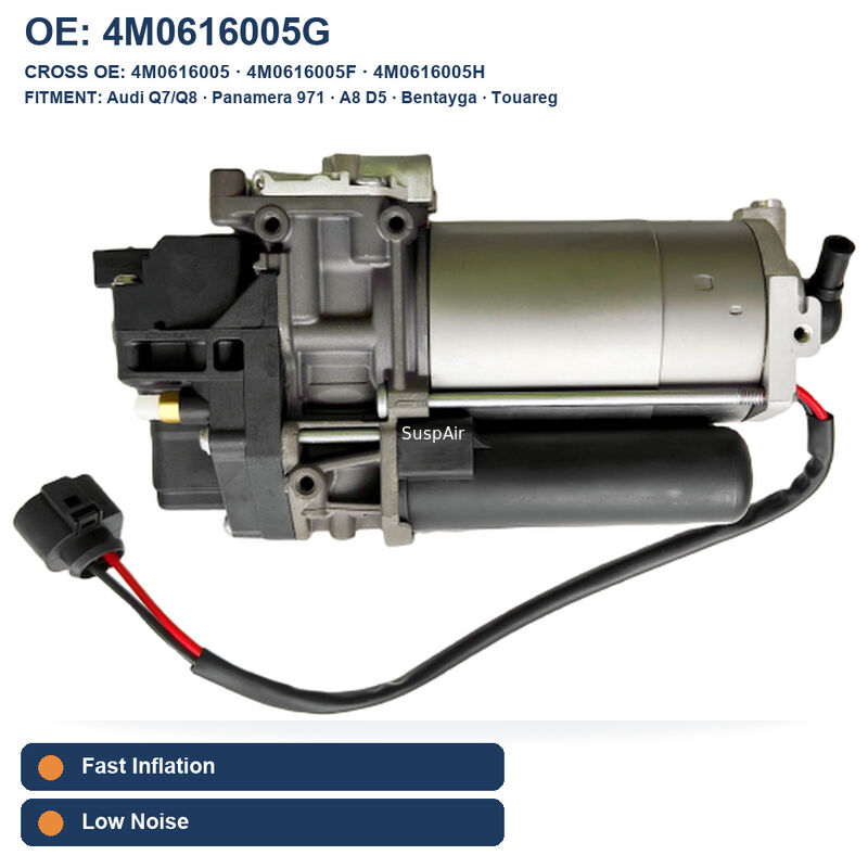 Air Suspension Compressor MLB Evo Q7 4M A8 D5 Panamera 971 Touareg Bentayga 4M0616005G