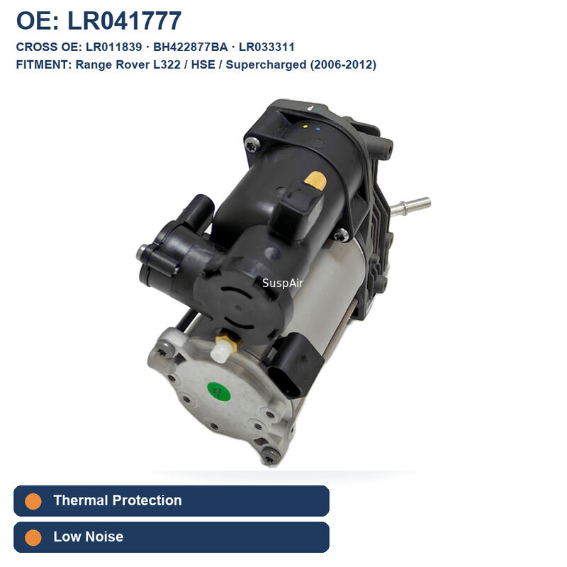 Air Suspension Compressor Pump For Land Rover Range Rover L322 LR041777 LR038109 LR025111