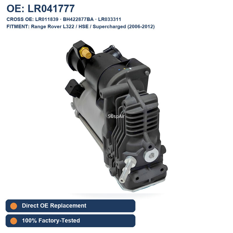 Air Suspension Compressor Pump For Land Rover Range Rover L322 LR041777 LR038109 LR025111