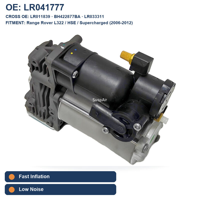 Air Suspension Compressor Pump For Land Rover Range Rover L322 LR041777 LR038109 LR025111