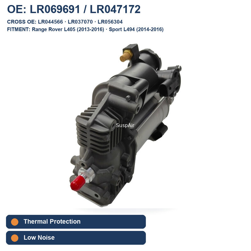Air Suspension Compressor For Land Rover Range Rover L405 Sport L494 LR069691 LR047172