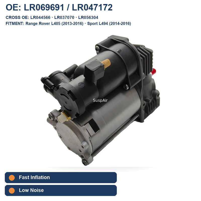 Air Suspension Compressor For Land Rover Range Rover L405 Sport L494 LR069691 LR047172