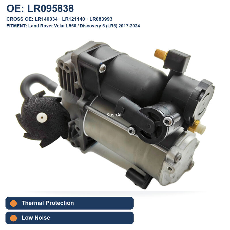 OEM ODM LR095838 Air Suspension Compressor For Discovery 5 Velar L560 Range Rover