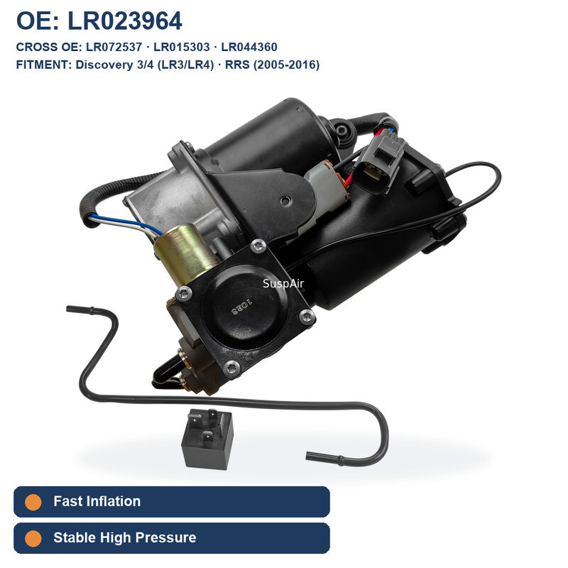 Land Rover Hitachi Air Suspension Compressor LR023964 Discovery 3 2005-2009 RRS Sport 2009-2012