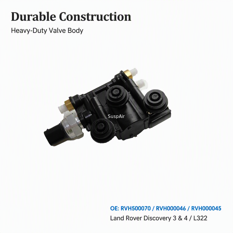 RVH500070  RVH000046  RVH000045 Air Suspension Solenoid Valve Block For Land Rover Discovery 3 & 4  L322