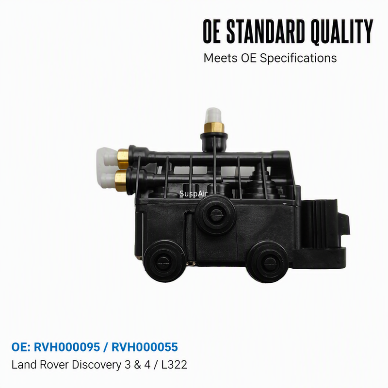RVH000095 RVH000055 Front Rear Axle Solenoid Valve Block For Land Rover Discovery 3 & 4  L322