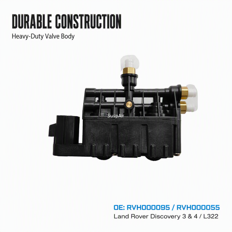 RVH000095 RVH000055 Front Rear Axle Solenoid Valve Block For Land Rover Discovery 3 & 4  L322